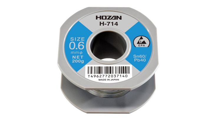 [HOZAN] 무세정납 H-714(0.6mm) 호잔